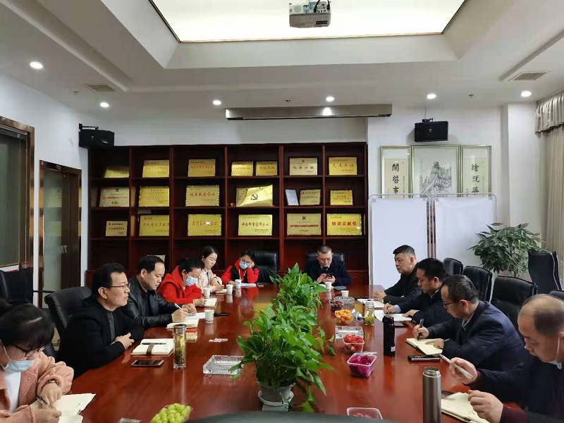 新洲區(qū)稅務局領導一行走訪我司調研工作